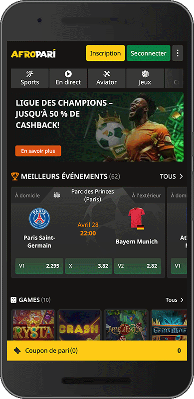 Afropari Mali Paris Sportifs